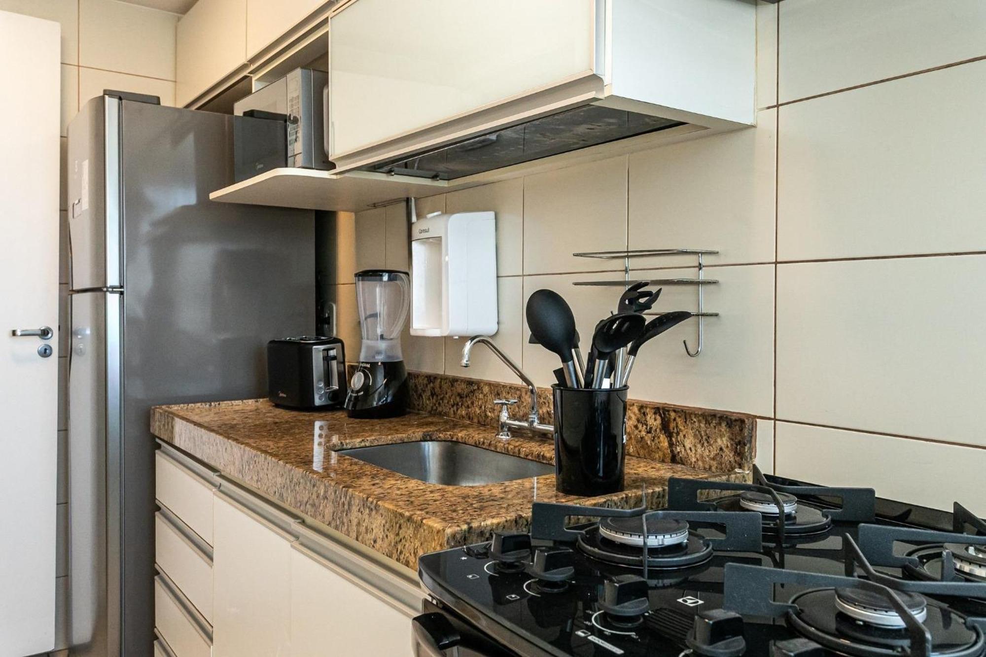Apartamento 2qtos C/ Vista Mar E Piscina Na Barra|els 440/2109